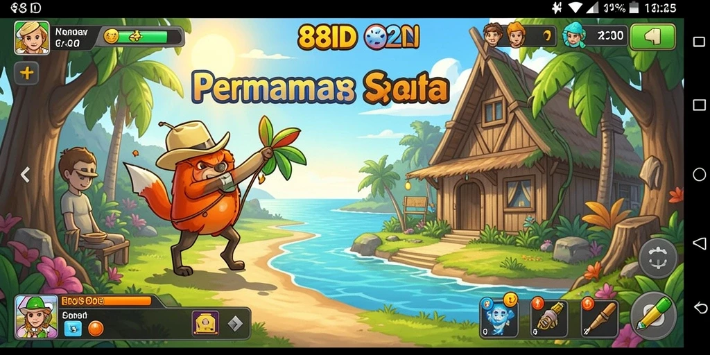 Tampilan gameplay 88ID yang seru dan menawan.