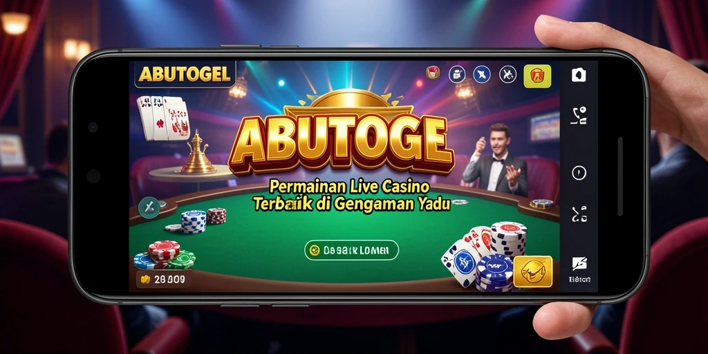 Tampilan permainan Live Casino yang menarik dan interaktif di ABUTOGEL.