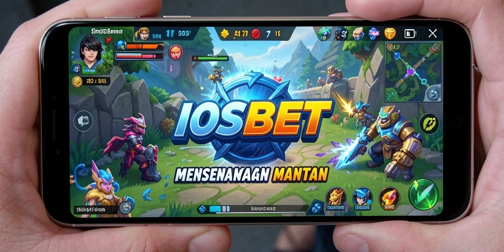 Tangkapan layar gameplay IOSBET menampilkan aksi seru dan interaksi pemain.