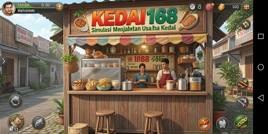 Tampilan gameplay KEDAI168 yang interaktif dan menarik.