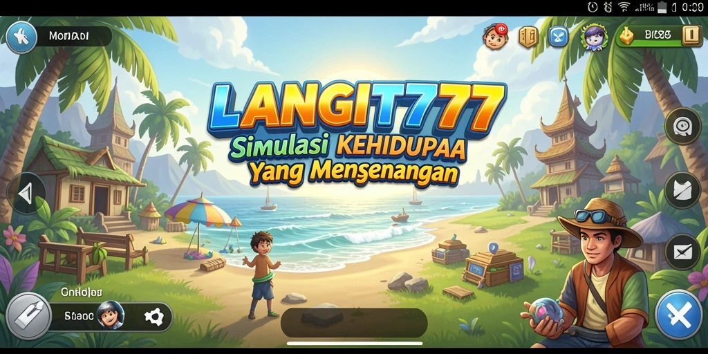 Gameplay menarik di dunia simulasi LANGIT777.