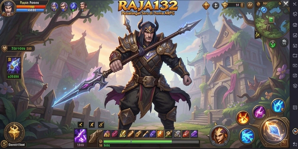 Gameplay seru RAJA132 dengan aksi ARPG yang mendebarkan.